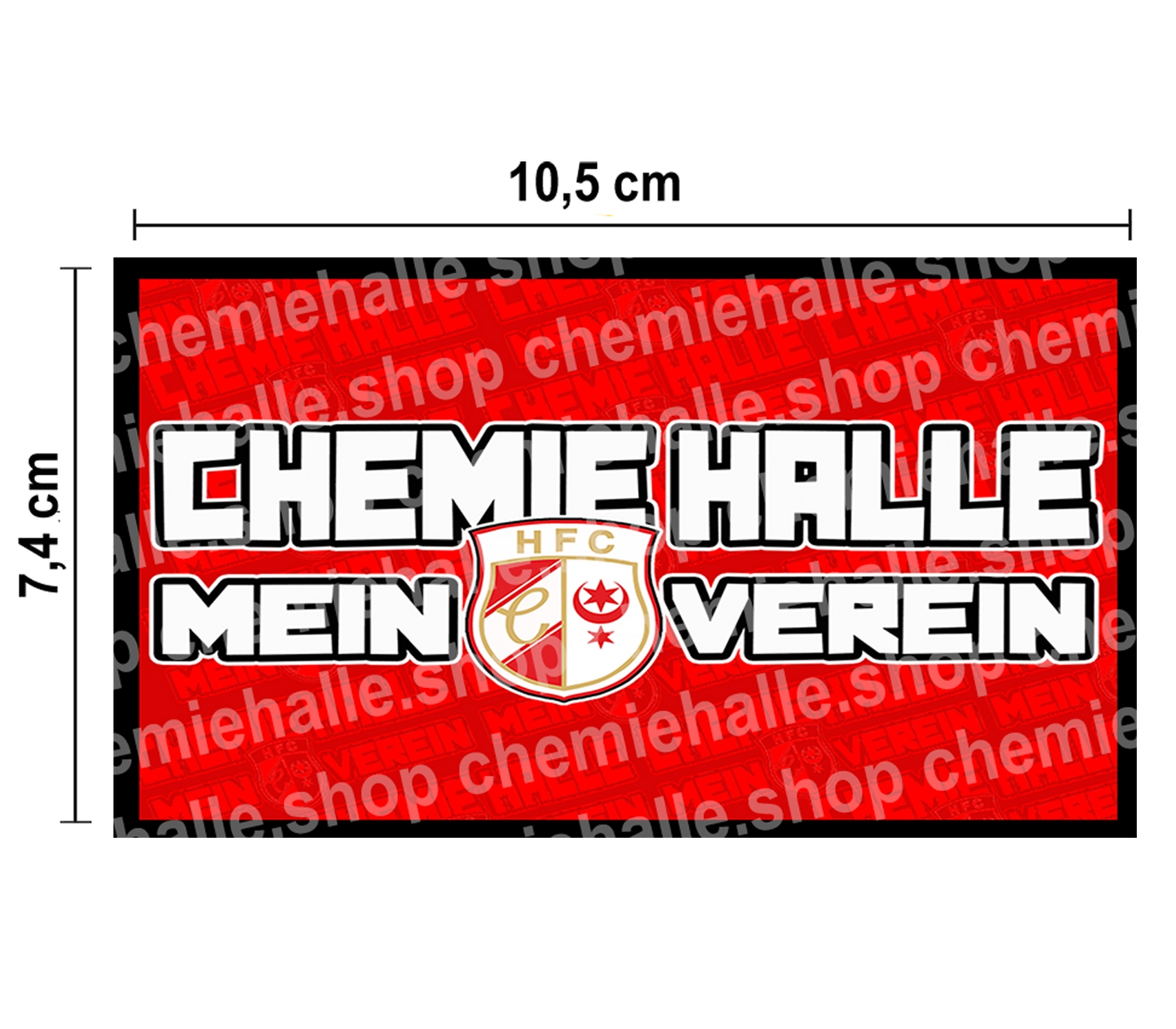 50 Aufkleber Mein Chemie Halle