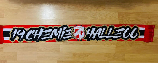 Chemie Halle 1966 Seidenschal (7341192610017)